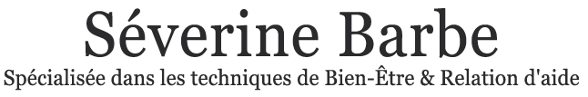 séverine barbe, praticienne en massage bien être